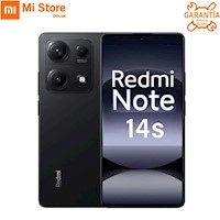 Celular Xiaomi Redmi Note 14S 8GB RAM + 256GB ROM EU- Negro